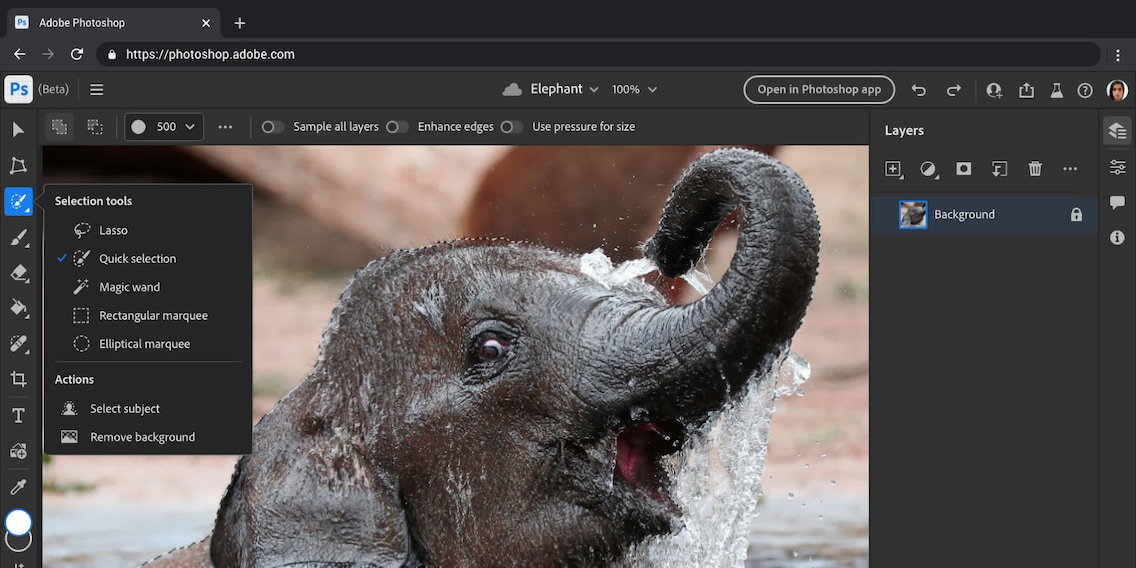 Photoshop für alle: Adobe plant kostenlose Bildbearbeitung im Web