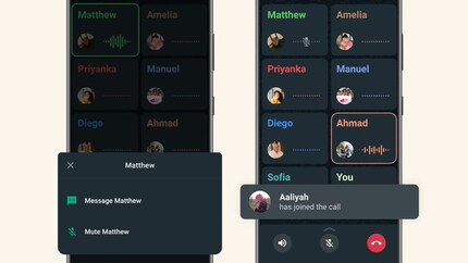 Die neuen Funktionen in den Group Calls. Foto: twitter.com/wcathcart