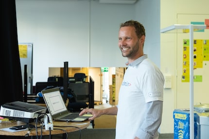 Hackfest-Gründer Tobias freut sich auf den diesjährigen Coding-Event.