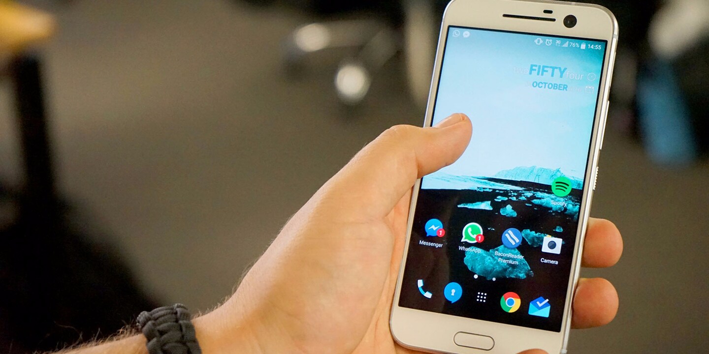 Das HTC 10 beeindruckt auf ganzer Linie, ausser wenn es mit Sonnenbrille bedient wird.