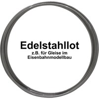 Donau VA-LOT 1m - O1 mm Edelstahllot (ca.5,5g)