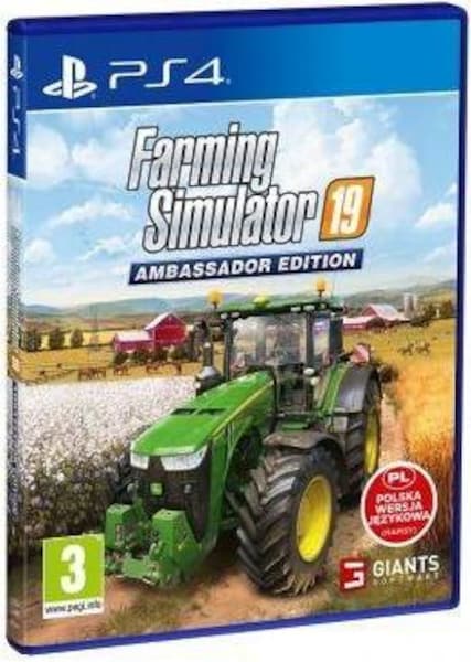 Giants Software Cenega PlayStation 4 Farming Simulator 19 Ambassador  Edition (PS4) - Galaxus