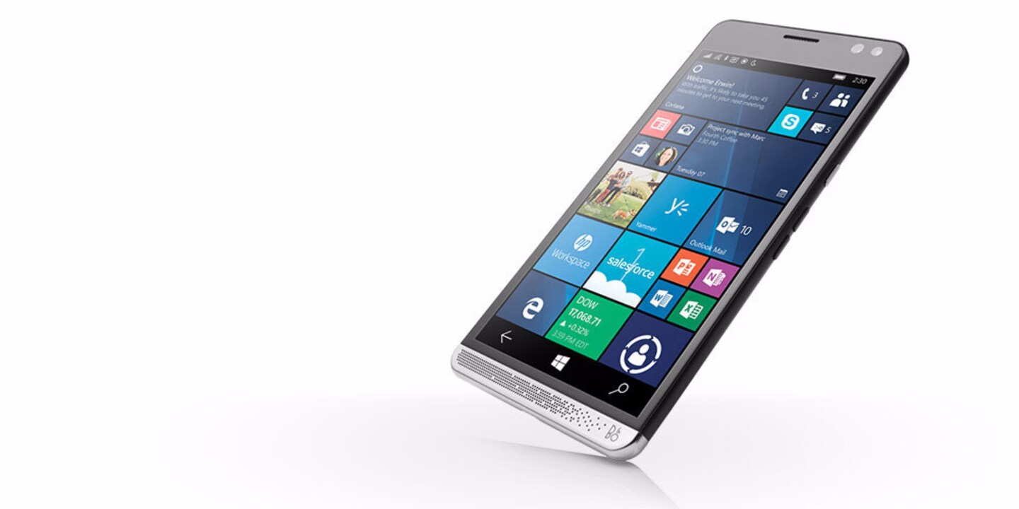 Das HP Elite x3 ist ganz klar ein Phone für Businessmen.