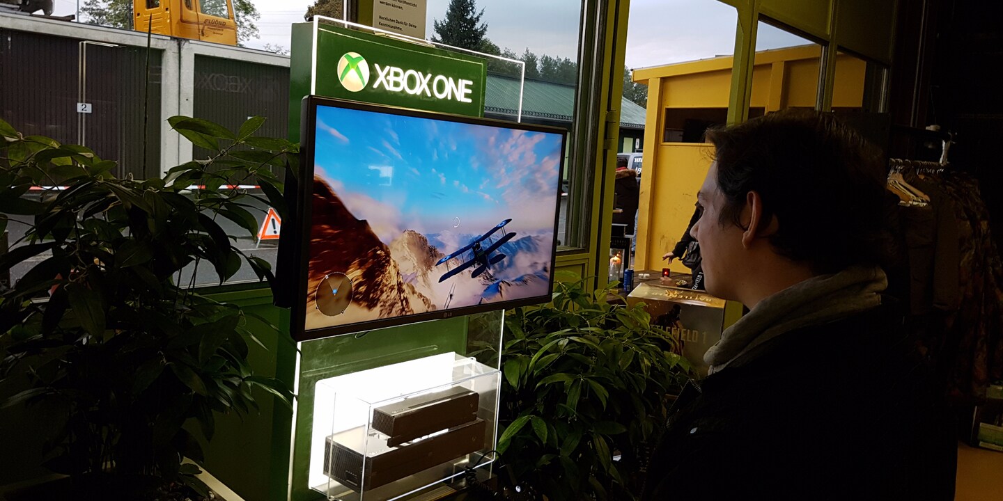 Microsoft feierte den Launch von «Battlefield 1» mit einem Medien-Event in Uster, wo man das Spiel auch direkt anzocken konnte.