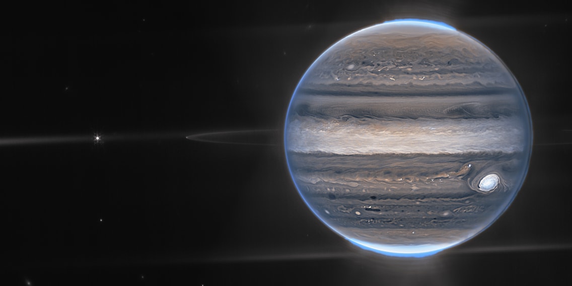 James-Webb-Weltraumteleskop zeigt Polarlichter auf dem Jupiter