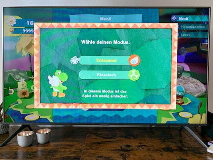 I’ve only played Yoshi’s Crafted World in Mellow Mode so far. Better safe than sorry.