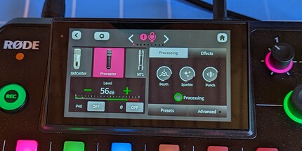 Microphones can be configured more individually.