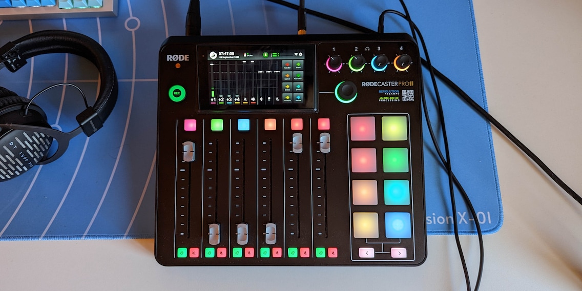 Testing the Rodecaster Pro II Audio studio: more versatile and extensive, but lacking some polish