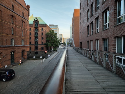Wege in der Speicherstadt.