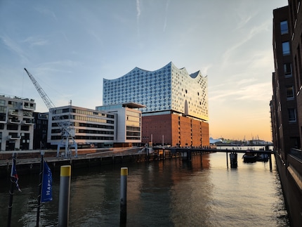 Die Elbphilharmonie.