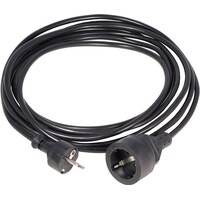 HP Autozubehör Extension lead with earthing contact 16 A 250 V 10 m H05VV-F 3 x 1.5 mm² black (10 m)
