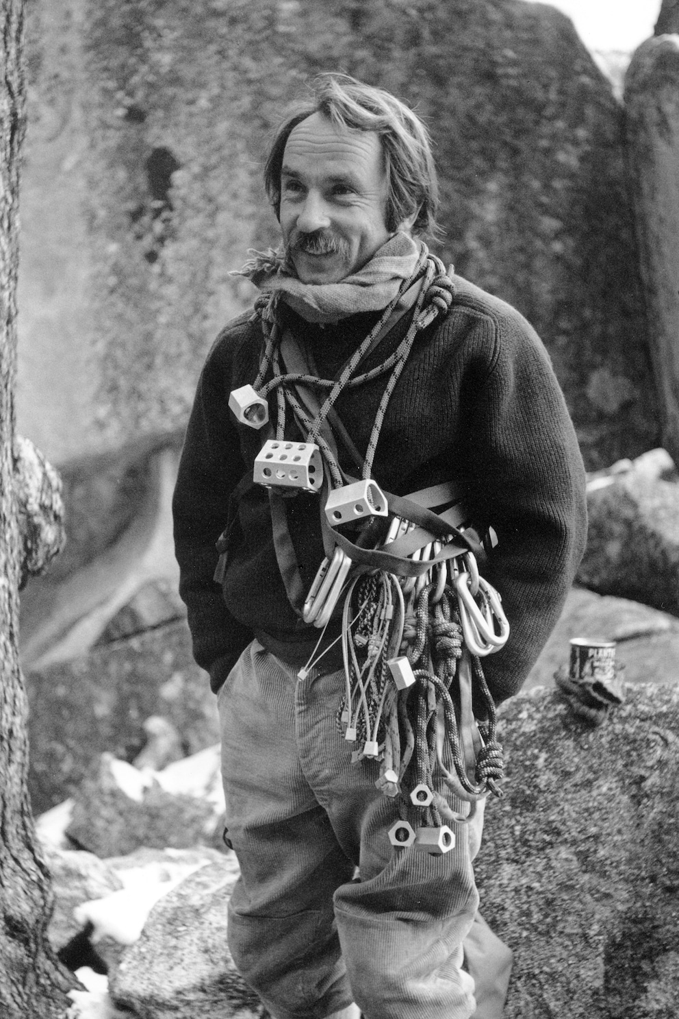Yvon Chouinard hat mit Kletterausrüstung angefangen, bevor er in die Bekleidungsbranche einstieg.