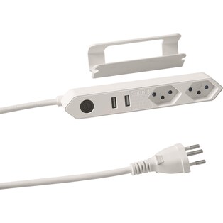 Steffen Steba IQ inkl. Clip-Befestigung (2 x, Typ 13, USB A, 1.50 m)