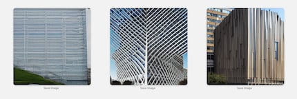 Drei Versuche zu «large building with straight geometry».