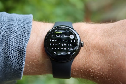 Texteingabe lieber nicht über die Tastatur der Pixel Watch.