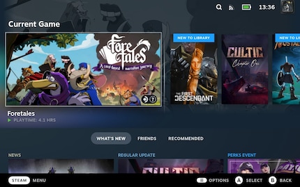 Mit dem Steam Deck habe ich alle meine PC-Spiele immer dabei.