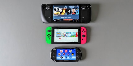 Das Steam Deck ist definitiv ein grosser Mocken und doch ergonomischer als eine Switch oder die betagte PS Vita.