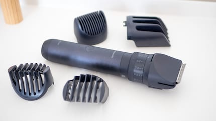 Das Basis-Set des MultiShape bietet mit vier Aufsätzen 58 verschiedene Längen-Einstellungen.