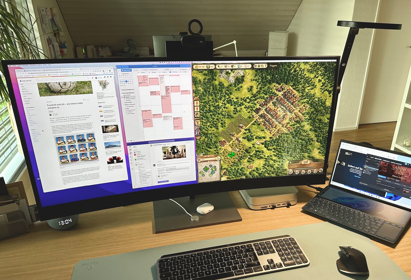 HP Z40C G3 Curved im HomeofficeTest So gut ist der 40ZollMonitor