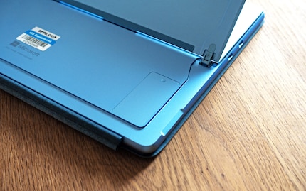 Direct access to the SSD is hidden under the stand.