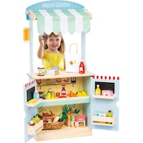 ET Toys Small Wood - 2-in-1 Theater and Shop
