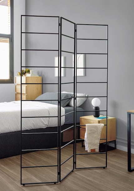 Dimensionen: 124 x 1,5 x 184 cm | Material: Metall | Foto: Kave Home