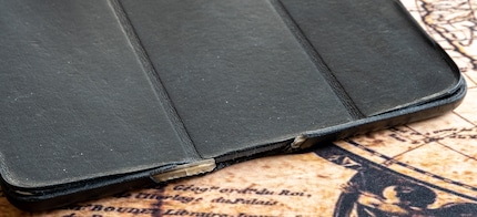 This is what an iPad case looks like after eight years of daily use.