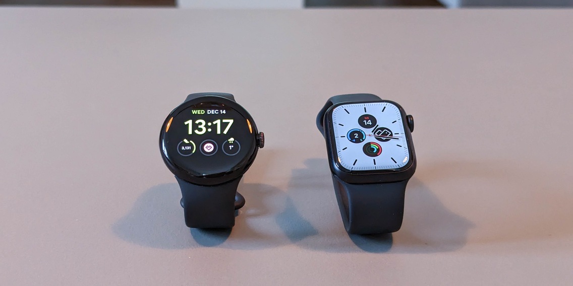 Vergleichstest Apple Watch vs Pixel Watch mit hauchdunnem Sieg Galaxus