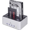 Renkforce USB 3 SATA Festplatten-Dockingstation mit Clone-Funktion