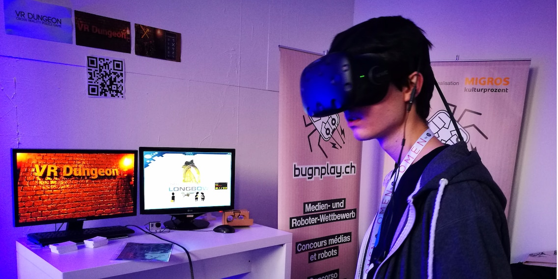 Just 15 years old and already developer of two VR games