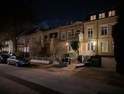Der Nachtmodus sorgt für mehr Klarheit.