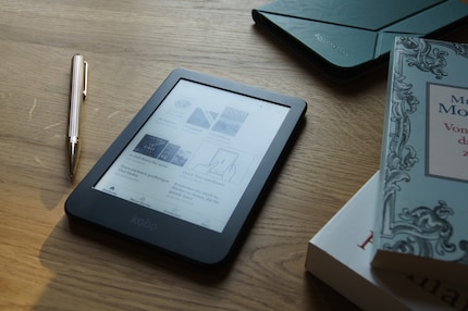 Über das «Entdecken»-Tab finde ich den Weg in den Rakuten-Kobo-Store.