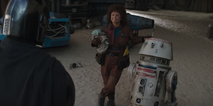 Peli Motto und R5-D4, der Held der Galaxis.