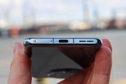 Fast charging via USB-C.