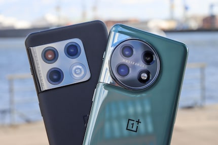 The biggest change from the OnePlus 10 Pro to the OnePlus 11 is the shape of the camera bump.