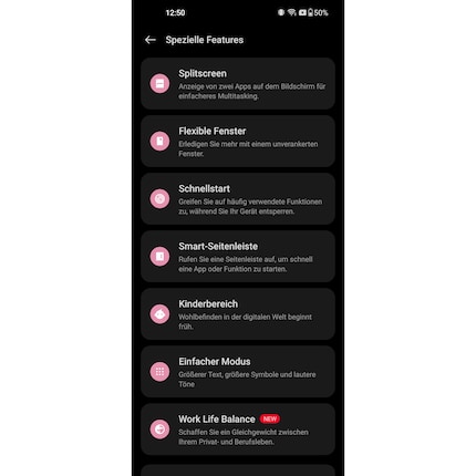 The special features in OxygenOS 13.