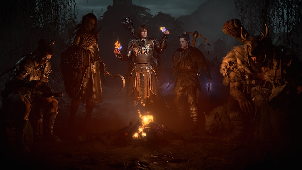 Fünf Klassen wird es in «Diablo IV» zum Launch geben.