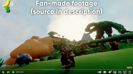 Ein Fan hat eine mögliche 3D-Welt für Donkey Kong und seine Freunde modelliert.