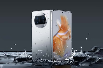 The Mate X3 is waterproof.