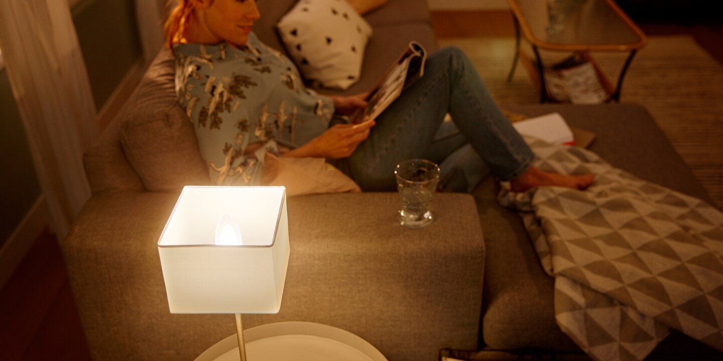 «White Ambiance» ist nicht nur dimmbar. Auch ihre Farbtemperatur kann von 2200 bis 6500 Kelvin geändert werden.