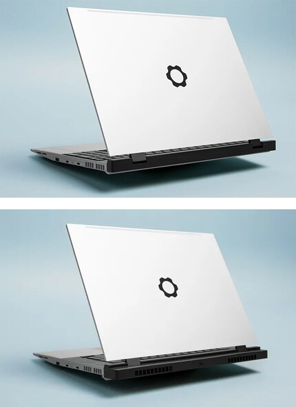 Der Framework Laptop 16 hat ein austauschbares Hinterteil.