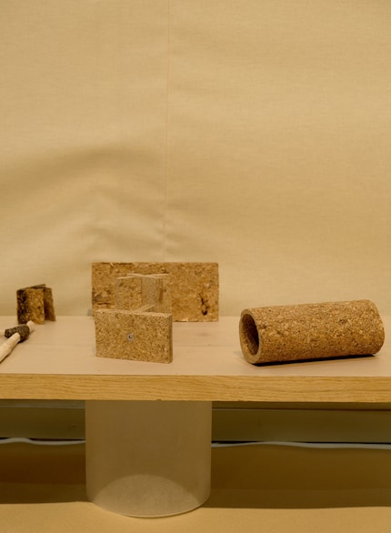 ... and carried out various material studies using different binders.