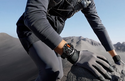 Auch beim Wandern soll die Huawei Watch Ultimate mithalten können.