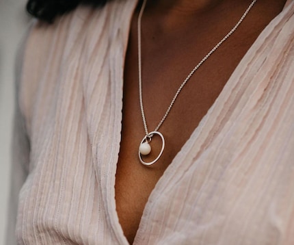 This bead is made from breast milk. Would you have guessed it?
