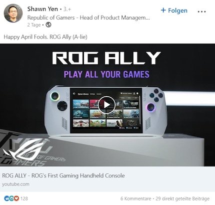Asus verwirrt ihre Kundschaft und sorgt für Diskussionen.