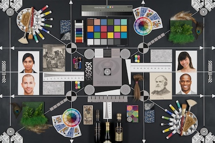 The last studio scene photographed by DPReview with 296 different cameras.