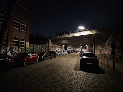 Die Automatik bei Nacht.
