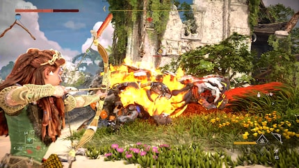 The intense battles against the metal dinos are as fun as ever.