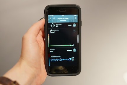 In der App zeigt dir der Zone, was um dich herum abgeht.