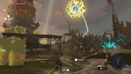 Recall is also useful in combat, as it enables me to fire stones back at whoever sent them.
